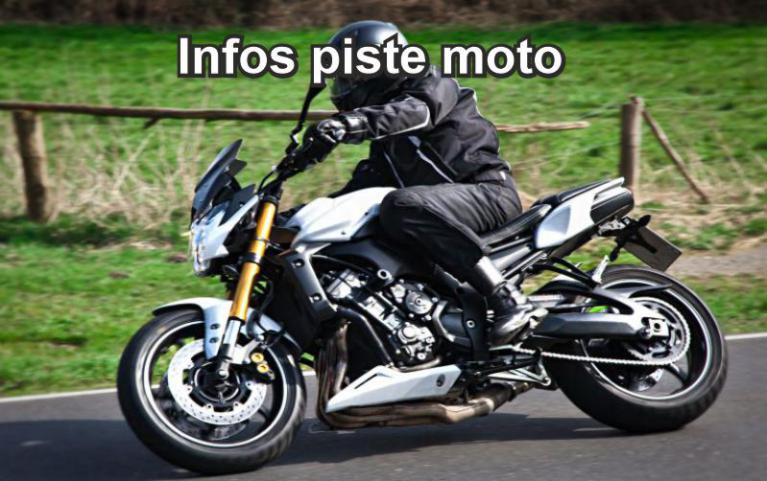 Infos piste moto